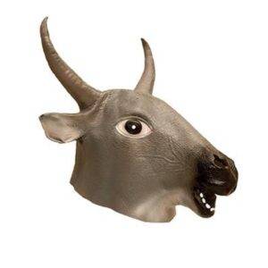 Maschera toro in lattice