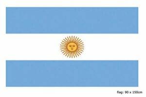 Bandiera argentina cm 90 x 150