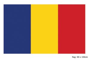 Bandiera romania cm 90 x 150
