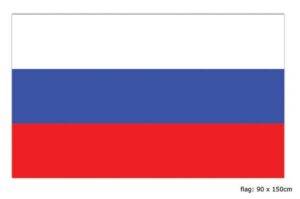 Bandiera russia cm 90 x 150 cm