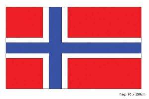 Bandiera norvegia cm 90 x 150 cm