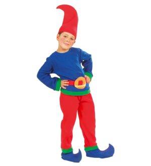 Vestito gnomo blu