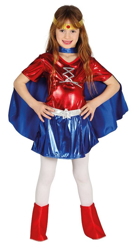 VESTITO WONDER WOMAN BIMBA - Abiti e Maschere