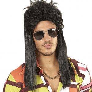 PARRUCCA MULLET NERA