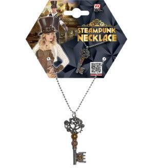 Collana chiave steampunk