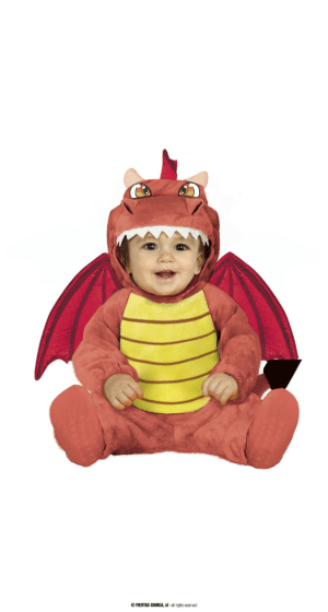 Vestito da drago baby