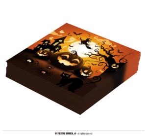Tovaglioli zucca 33x33 cm 12 pz