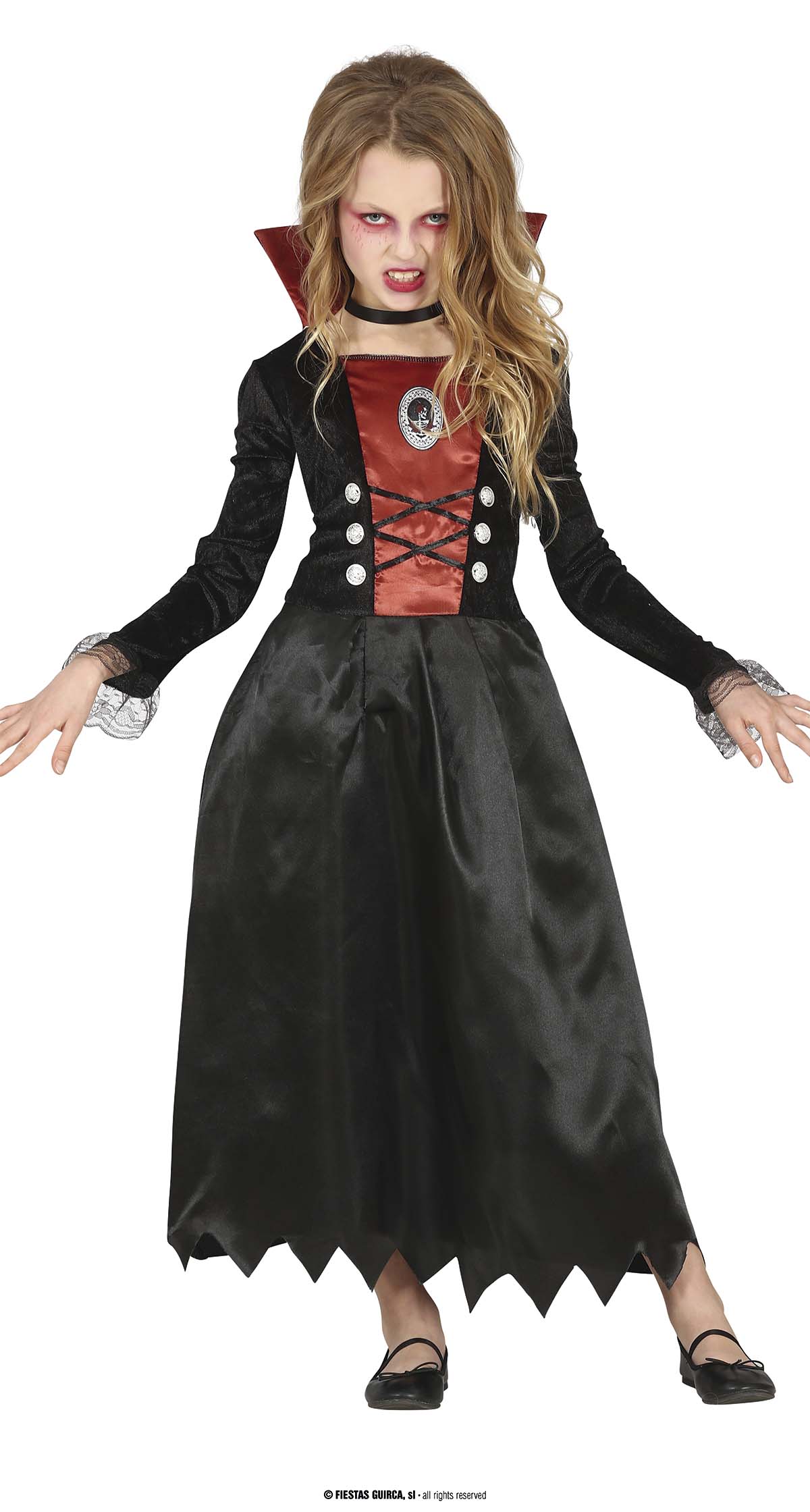 GOTHIC VAMPIRESSA DRESS - AbitieMaschere