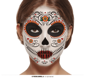 Tatuaggio viso catrina