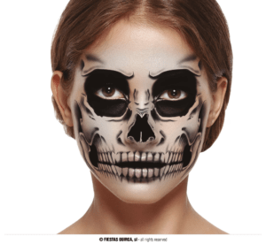 Tatuaggi viso da scheletro