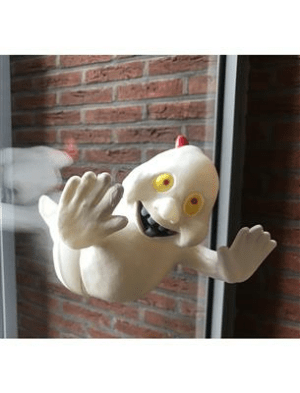 Fantasma decorazione finestra