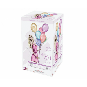 Bombola di elio 13,60 l gonfia fino a 50 palloncini in lattice da 9"