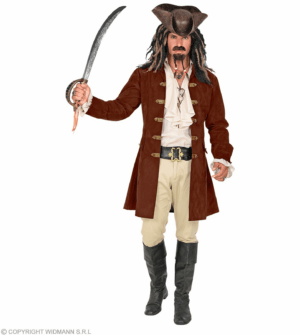 Cappotto in camoscio uomo pirata