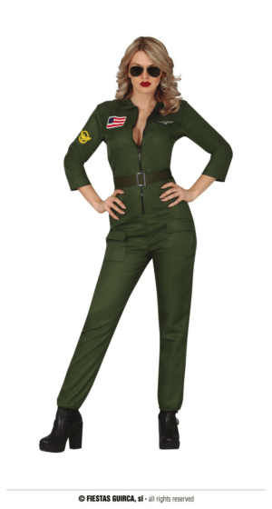 Vestito da pilota donna