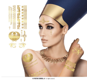 Tattoo oro egipto