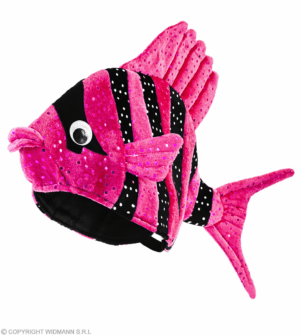 Cappello da pesce tropicale rosa