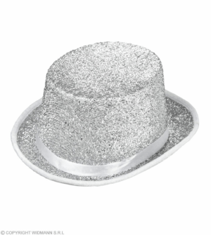 Cilindro lurex argento