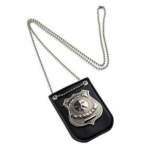 Distintivo FBI / Polizia con catena