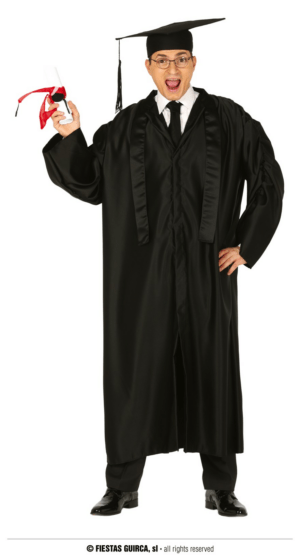 Vestito toga da laureato