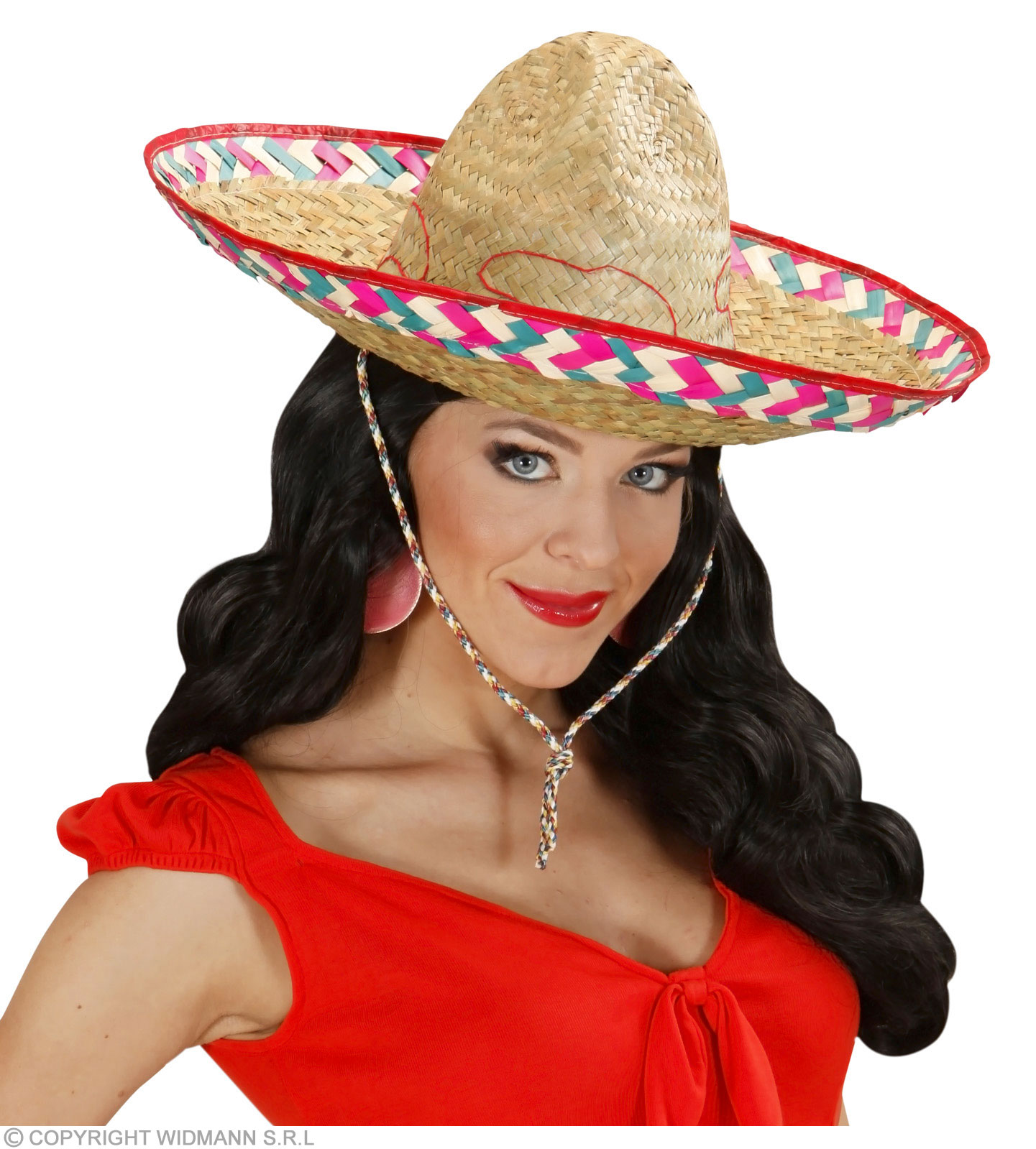 Sombrero messicano 52 cm - Abiti e Maschere