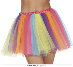 Tutù multicolore 40cm