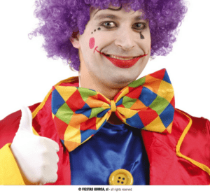 Maxi papillon clown multicolore