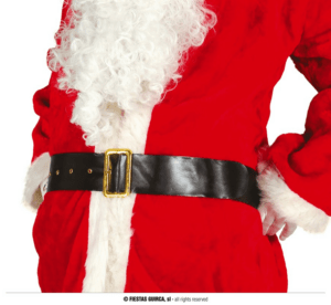 Cinturone nero babbo natale o moschettiere pirata