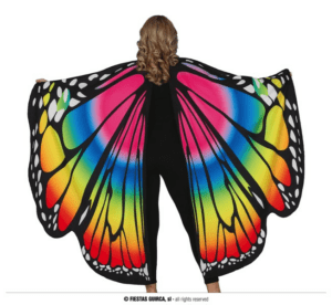 Ali farfalla multicolore 160x130 cm