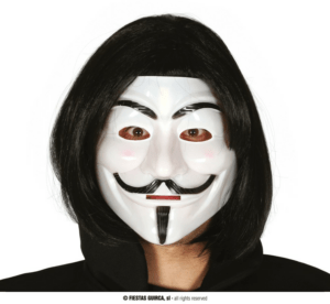 Maschera v per indignato
