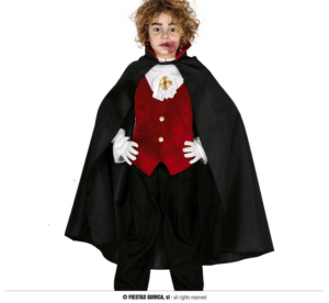 Mantello vampiro bambino 90 cm