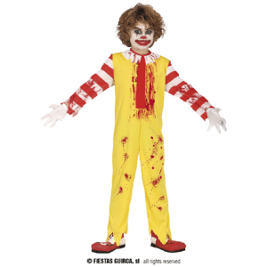 Vestito da Clown Hamburger