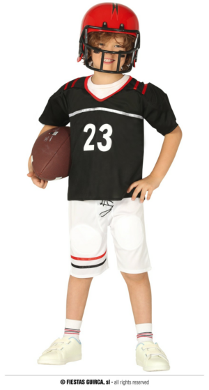 Vestito da giocatore football americano