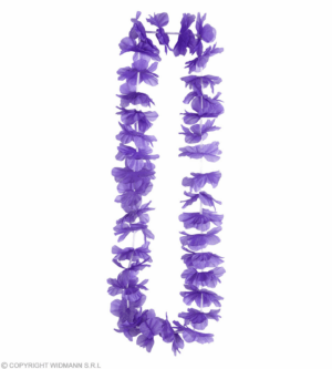 Collana hawaiana viola