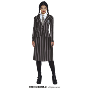 Vestito da Mercoledì divisa college