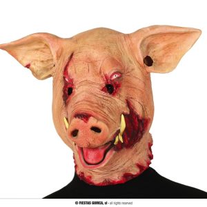 Maschera maiale horror in Lattice