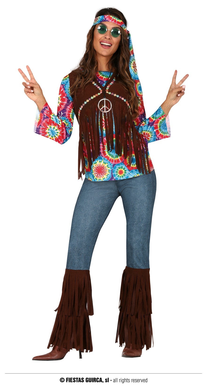 Vestito hippy donna - Abiti e Maschere