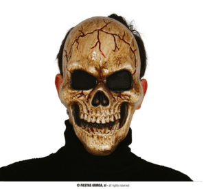 Maschera teschio in pvc