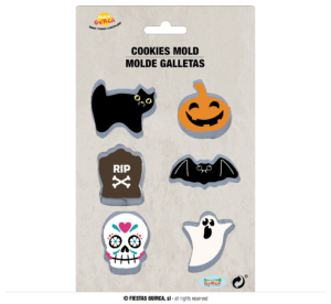Stampi per biscotti halloween 6 pezzi