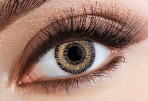 Lenti a contatto two tone hazel cosmetiche mensili