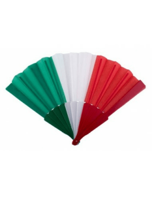 Ventaglio tricolore italia
