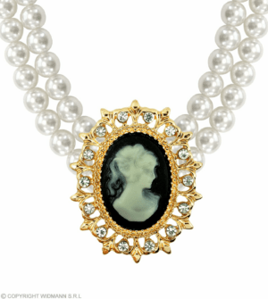 Girocollo barocco con cameo