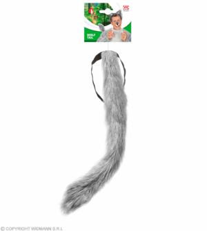 Coda da lupo in peluche modellabile