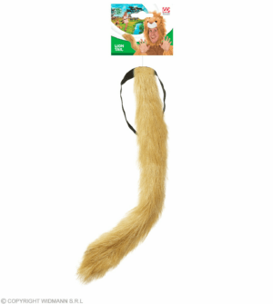Coda da leone in peluche modellabile