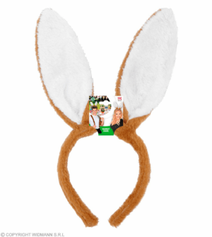Orecchie da coniglio marroni modellabili