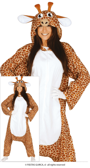 Vestito da pigiama a forma di giraffa