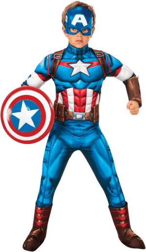Costume Captain America deluxe