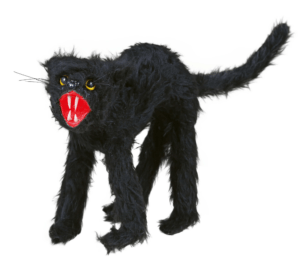 Gatto nero cm30