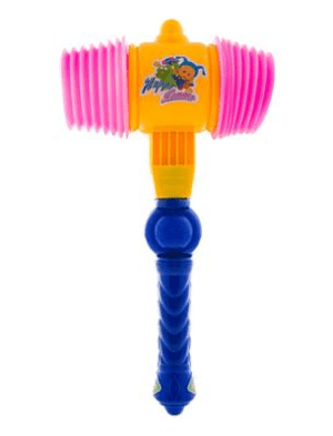 Martello da clown con cigolio lungo circa 33 cm