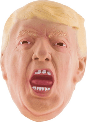 Maschera presidente degli Stati Uniti Donald Trump
