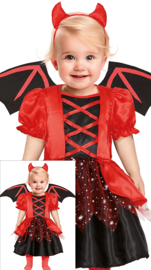 Costume da diavoletto per bambina